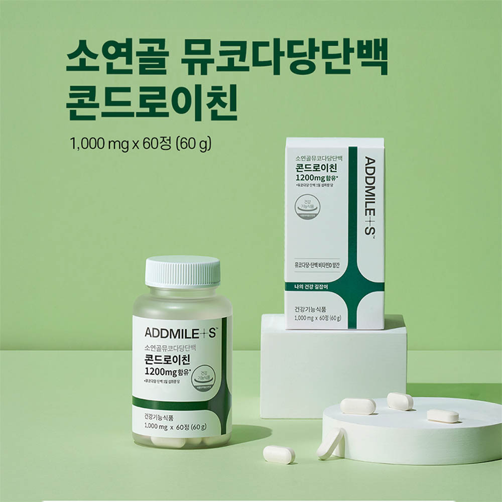 애드마일스 소연골뮤코다당단백콘드로이친 1,000mg x 60T