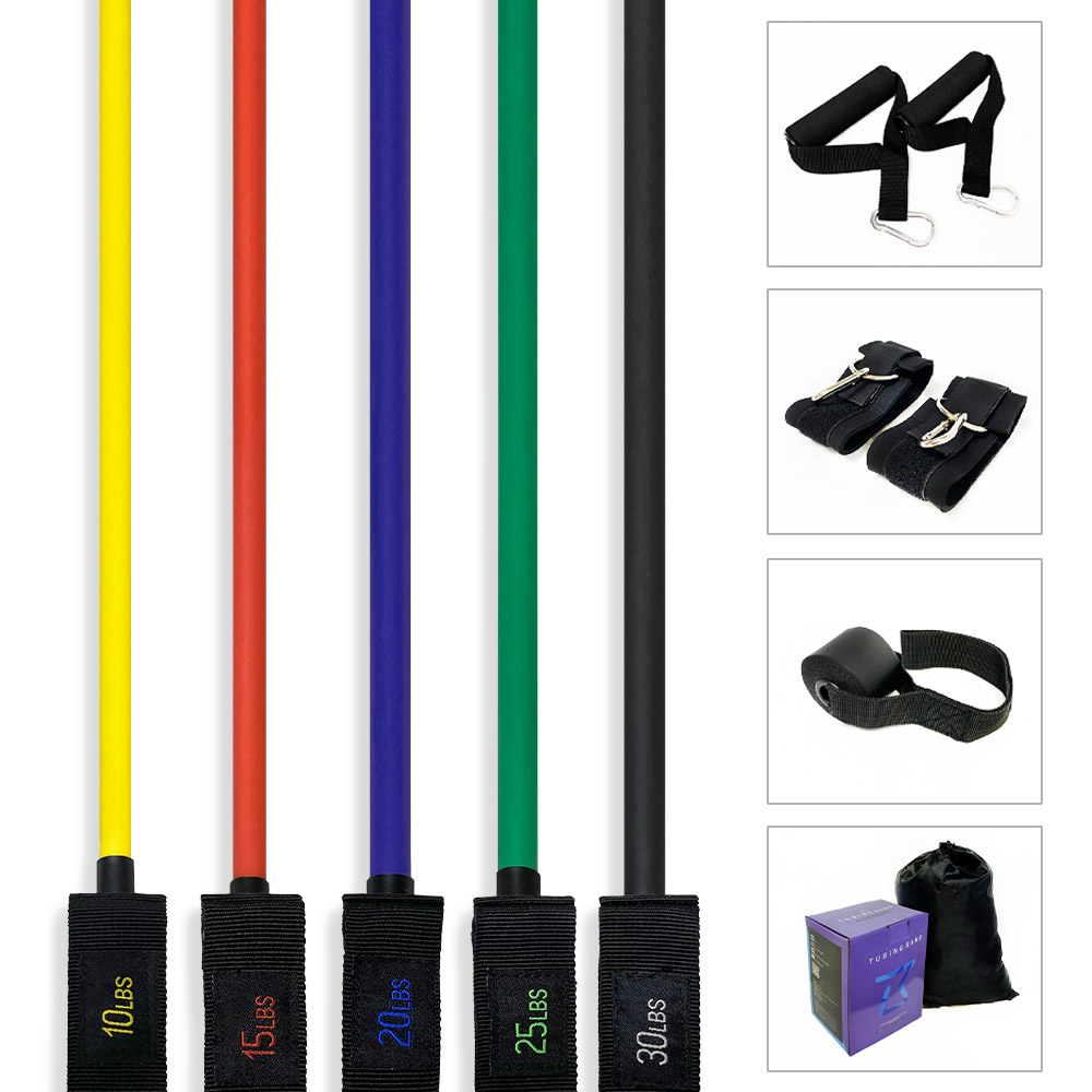 비핏 근력전신운동 라텍스튜빙밴드 프리미엄 풀세트