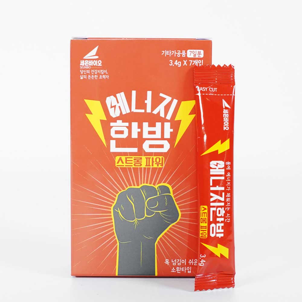 [세은바이오] 에너지한방 3.4g*7포/1박스