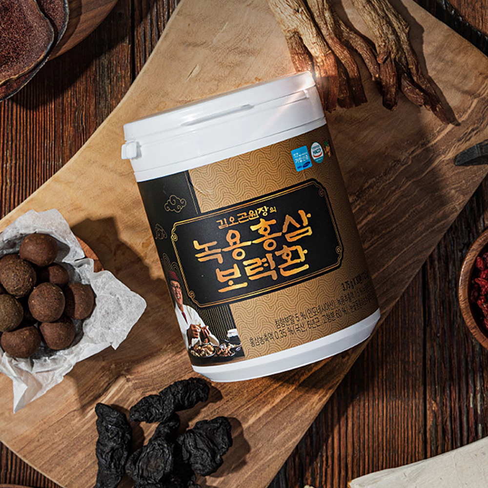 [김오곤] 원장의 녹용홍삼보력환 1개월 3.75g x 30丸 [3개월분 (90환)]