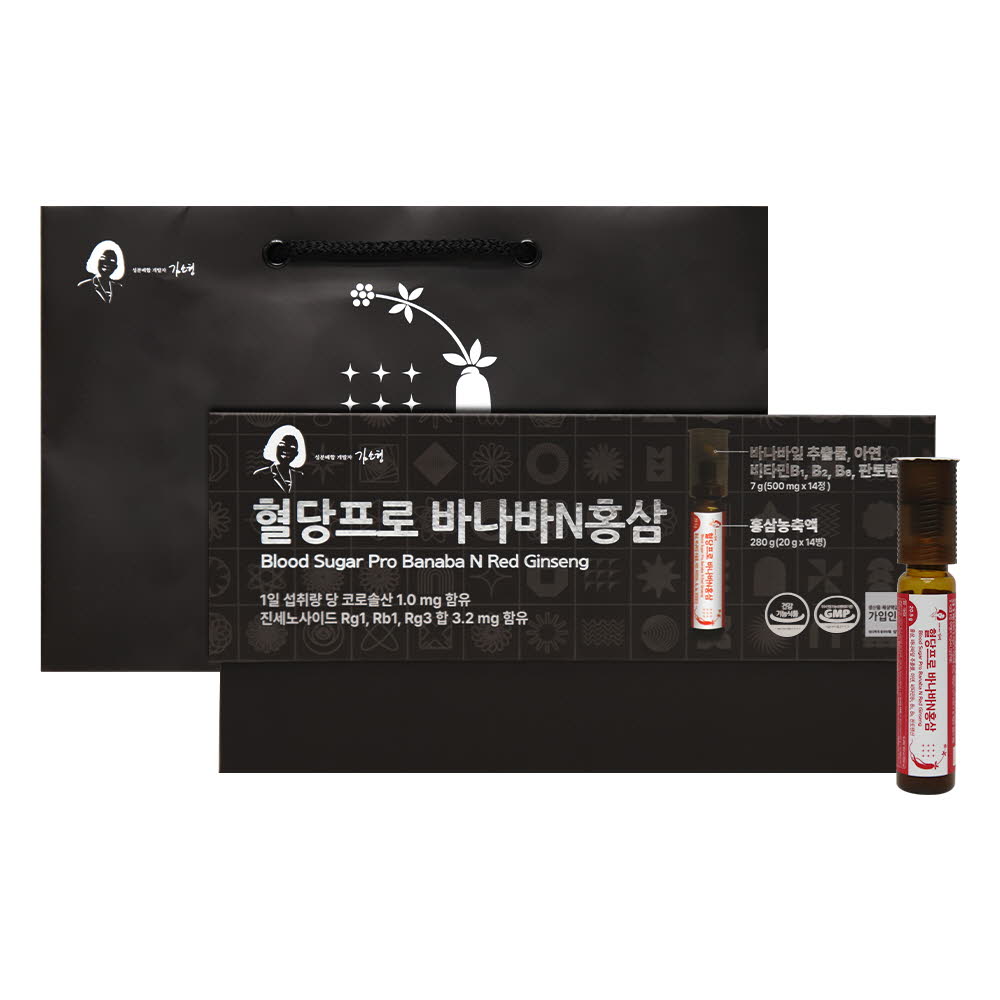김소형 혈당프로바나바N홍삼 (20g+500mg*1정) *14병