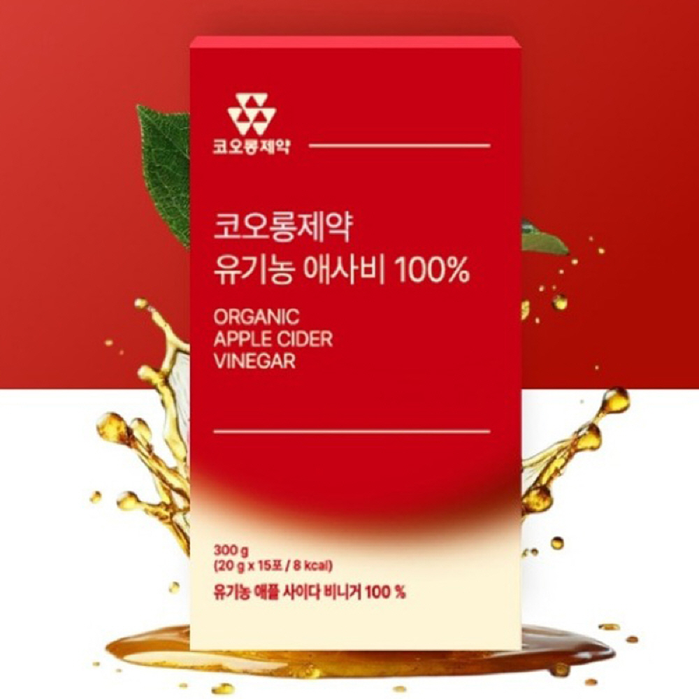 [코오롱제약] 이탈리아 유기농 애사비(100%) 20g x 45포