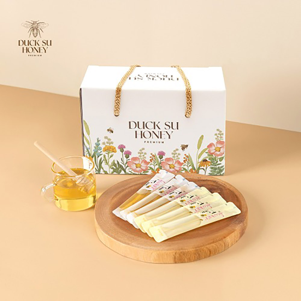 [덕수벌꿀] 국내산 사양스틱꿀 50포