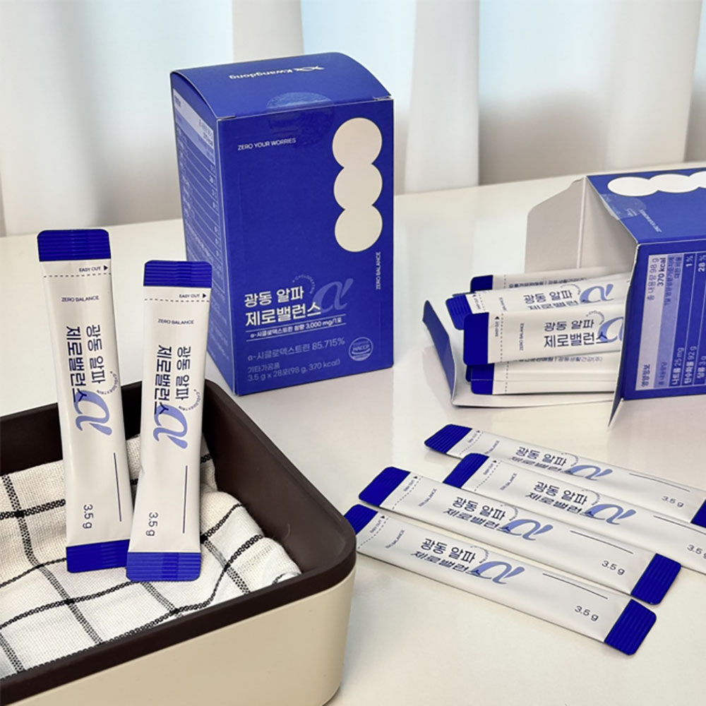 [광동] 알파CD 제로밸런스 3.5g x 28포