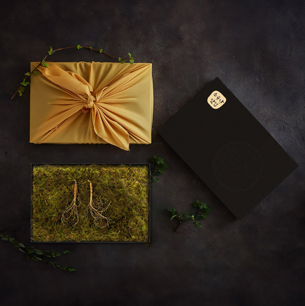 [소문난맛집 한정판] 강원도 토종 오리지널 산양삼 산양산삼 에디션 C2 명절 선물세트[5-6년근 2뿌리]