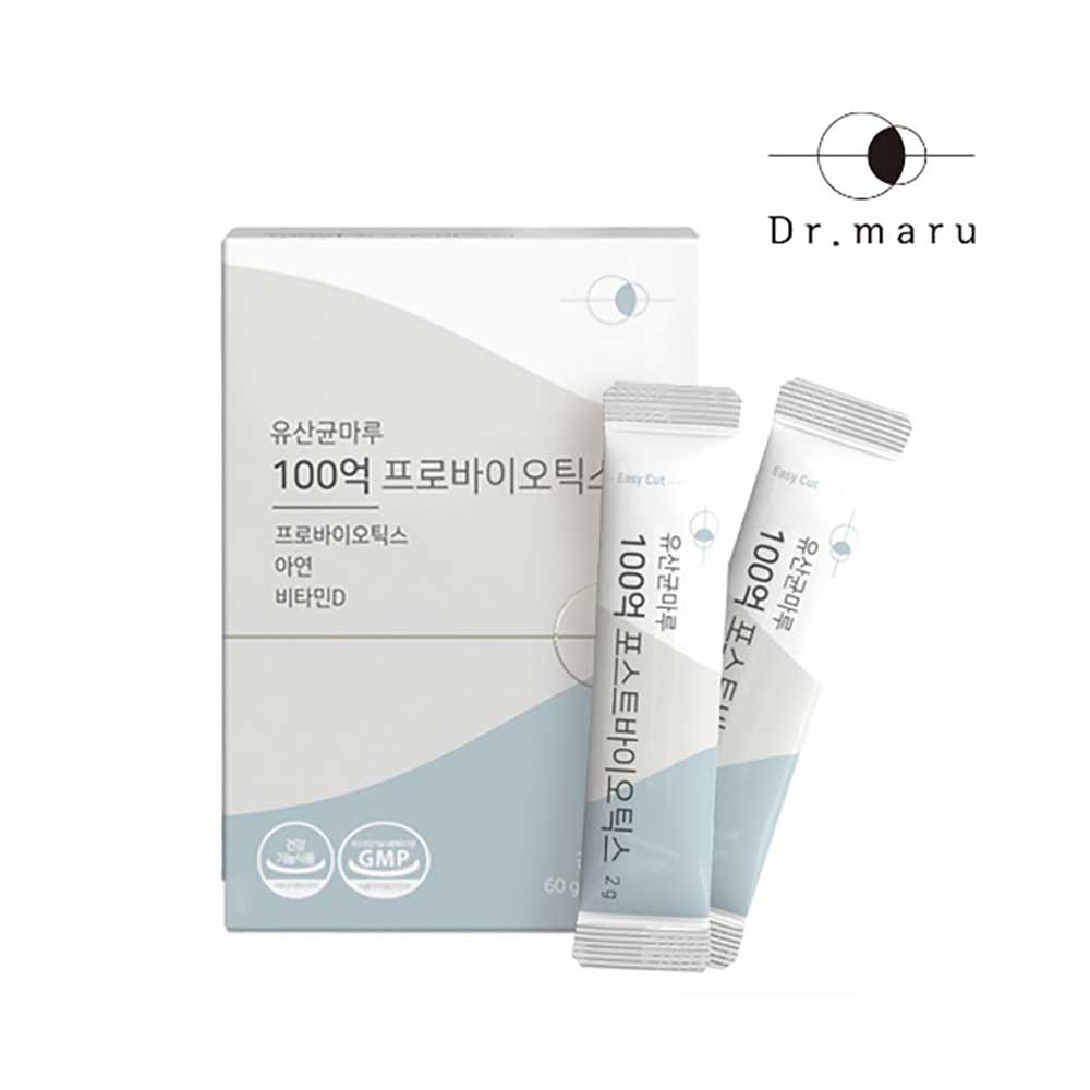 [닥터마루] 100억 보장 프로바이오틱스 유산균 임산부 어린이 2g 30포, 1개
