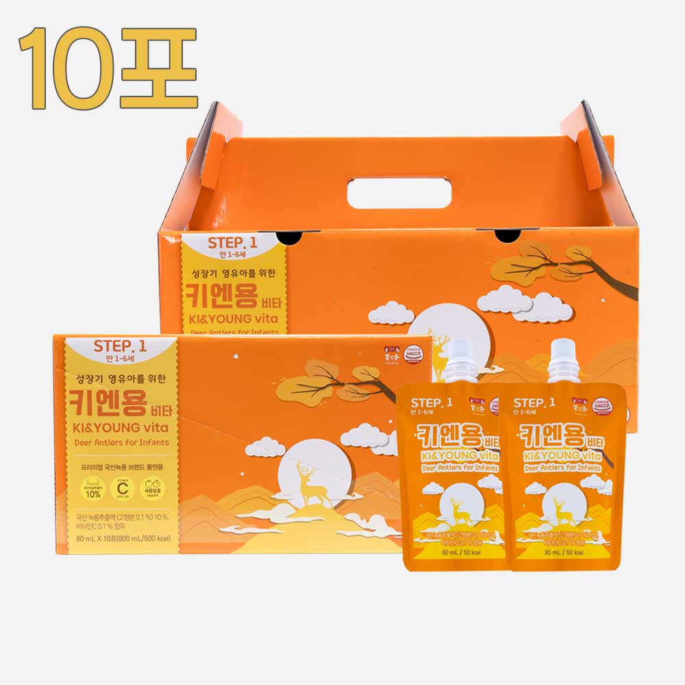 [몸엔용] 키엔용 비타 80ml x 10포