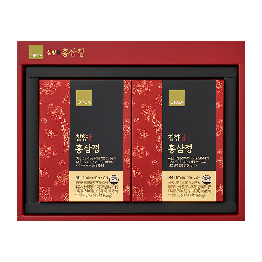 (백화점판매상품) ORGA 올가 침향 홍삼정 10g*60포