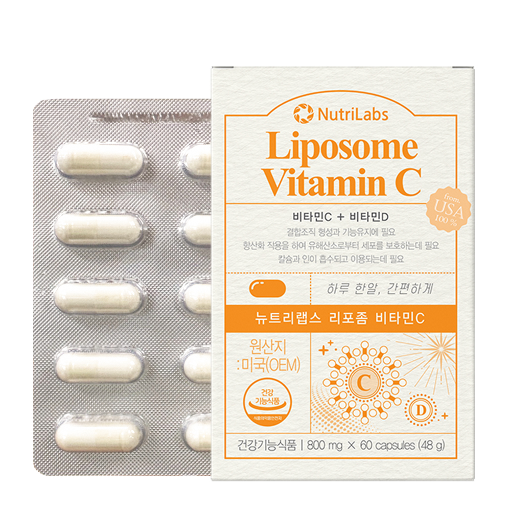 뉴트리랩스 리포좀 비타민C 800mg x 60캡슐