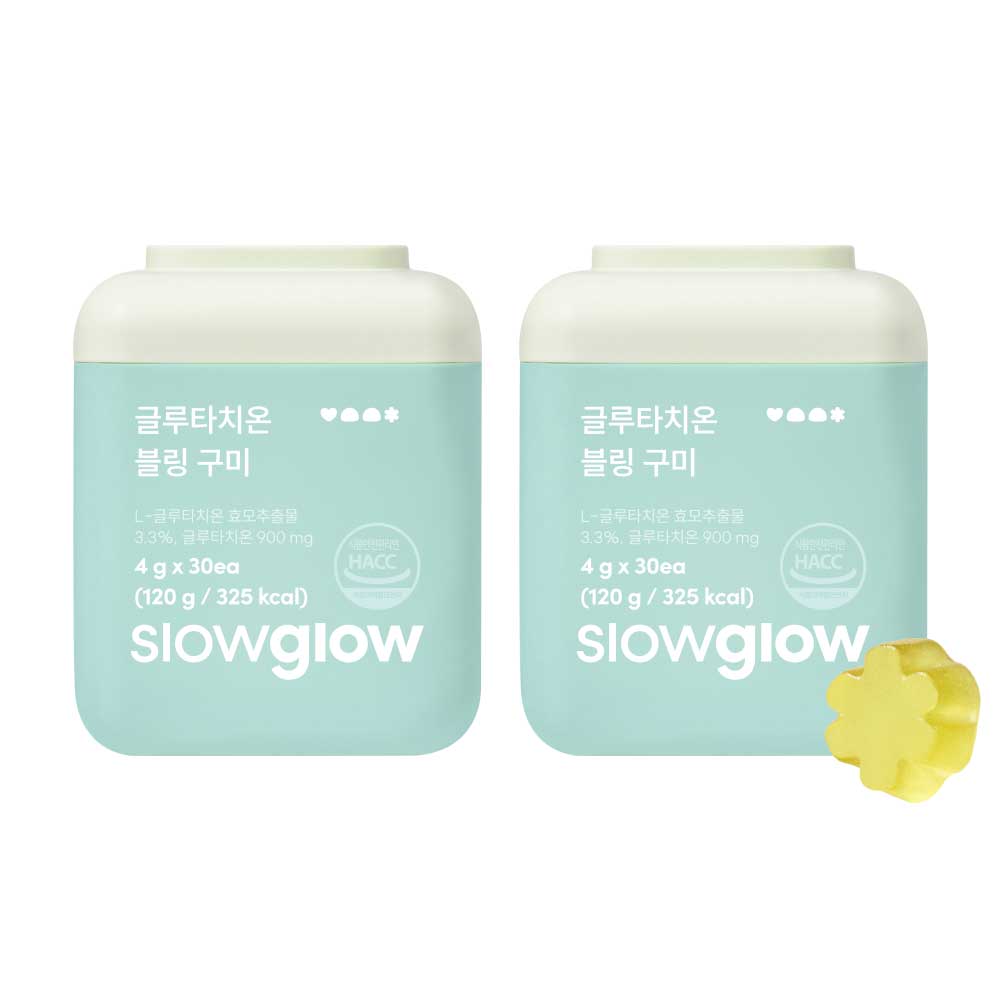 [슬로우글로우] 글루타치온 블링 구미 (30구미) X 2EA