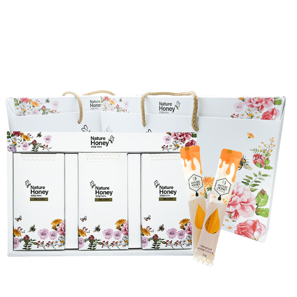네이처 허니 천연꿀 야생화꿀 스틱 30포