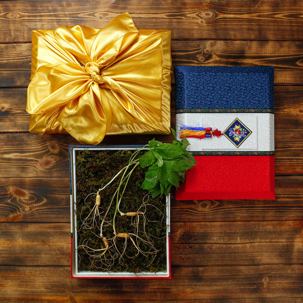 [소문난맛집 한정판][고급포장]강원도 토종 오리지널 산양삼 산양산삼 에디션 S4 명절 선물세트[5-6년근 4뿌리]