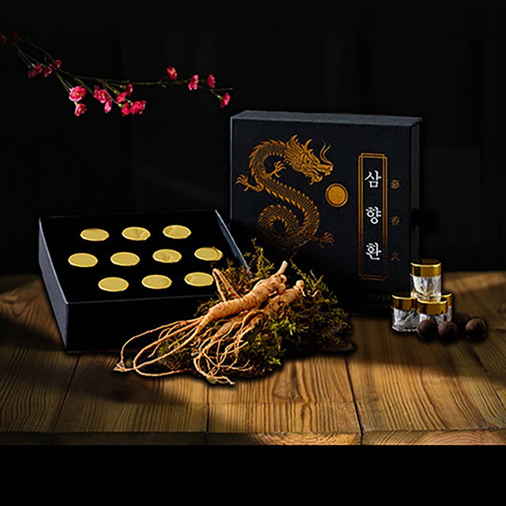 [산삼애명작] 삼향환 산양삼 녹용 마카 선물세트