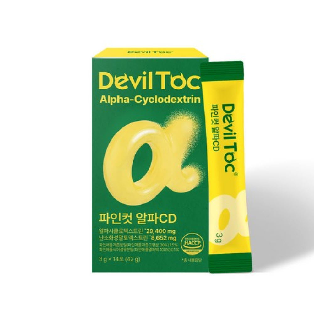 팜스빌 데빌톡 파인컷 알파CD 2박스(3gx28포)