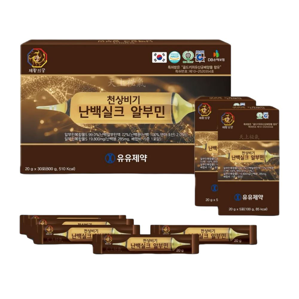 [유유제약]천상비기 난백실크 알부민 30포
