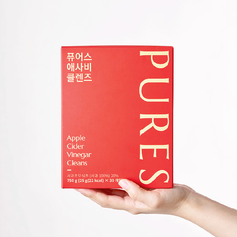 퓨어스 애사비 클렌즈 30개입X3박스/스페인산 유기농 자연발효 사과초모식초/당뇨