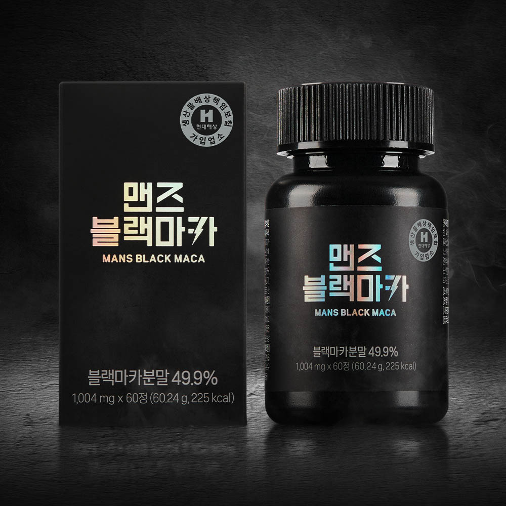 맨즈 블랙마카 1004mg x 60정