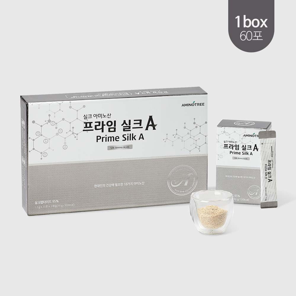 아미노트리 프라임실크A (1개월,60포) / 마시는 회복 링거