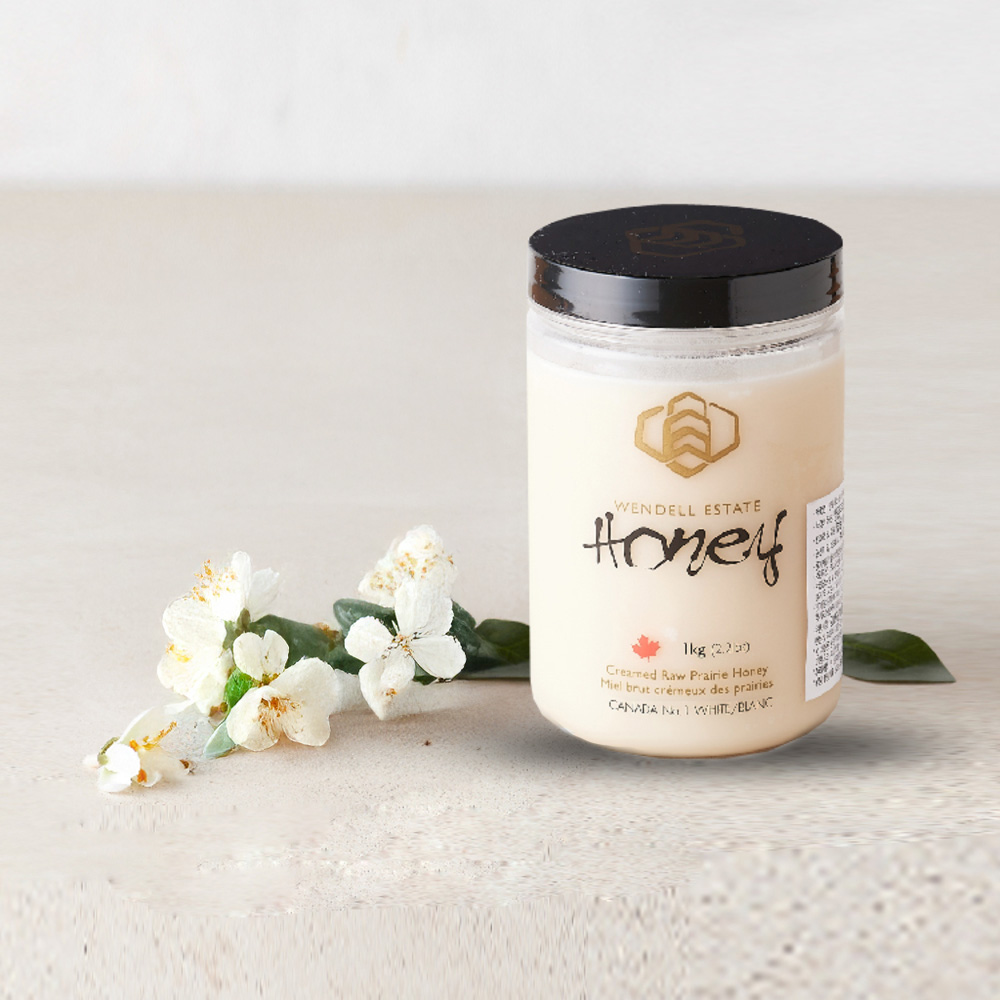 [비토피아] 캐나다 웬델 크림꿀 1kg 1박스
