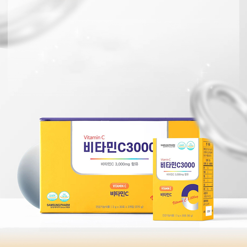 [삼성제약] 비타민C 3000 (3g*90포)