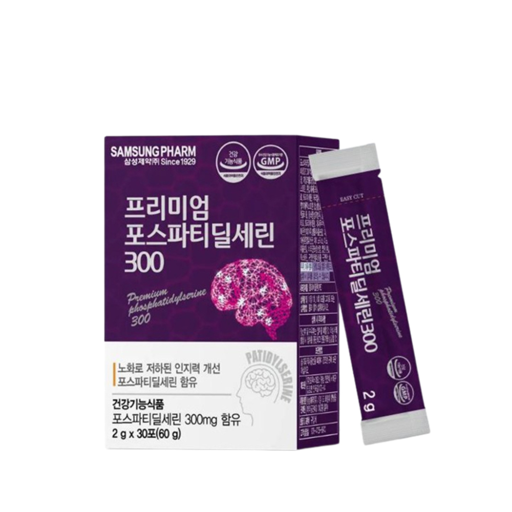 [삼성제약] 프리미엄 포스파티딜세린 300 (2g*30포)