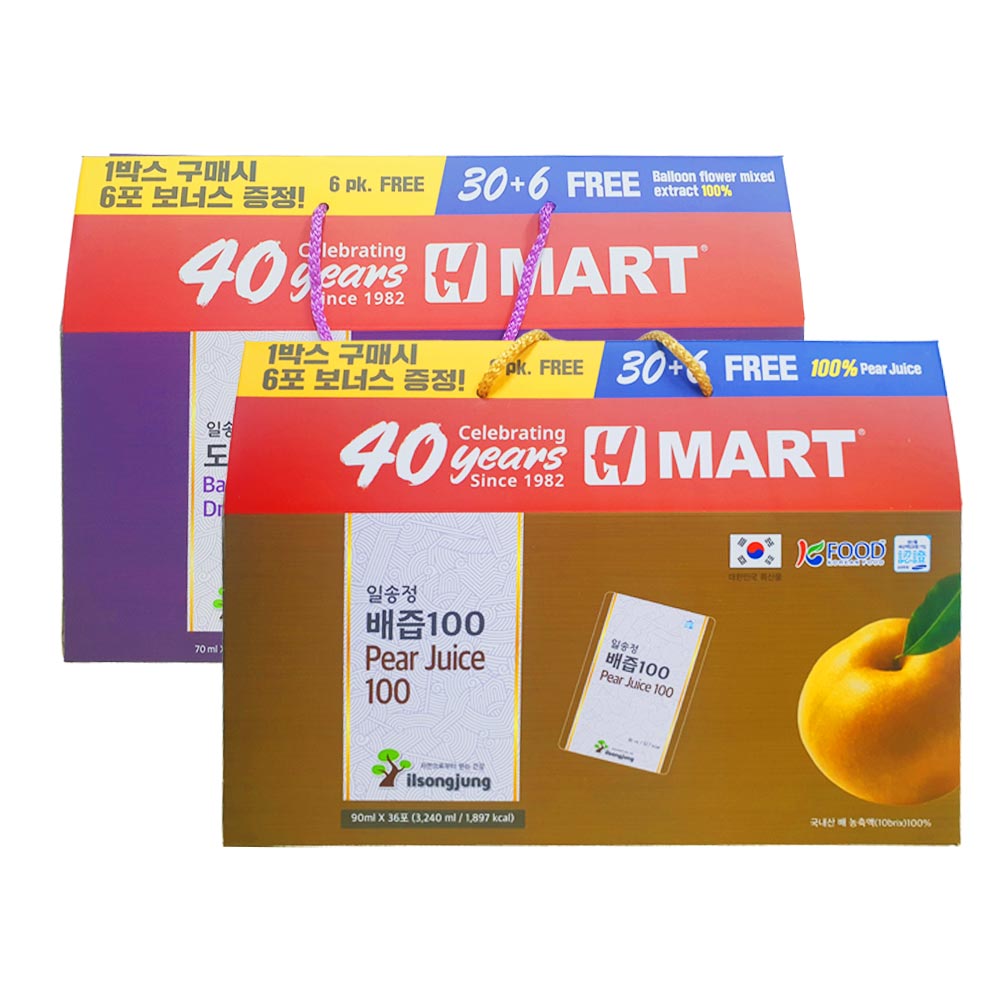 일송정 배즙100 + 도라지진액 총 72포