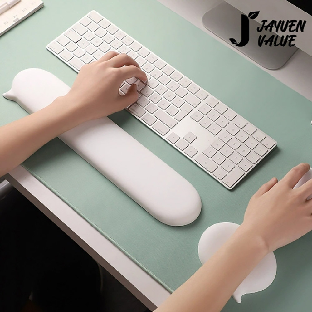 [자연밸류] 실리콘 마우스 키보드 손목보호대 2종 세트 JVM-HKS57