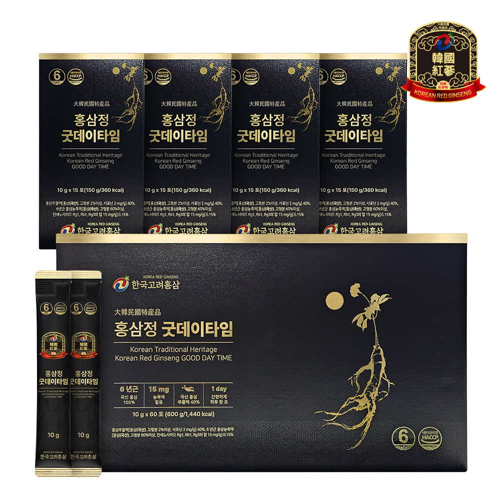 홍삼정 굿데이타임 10ml*60포
