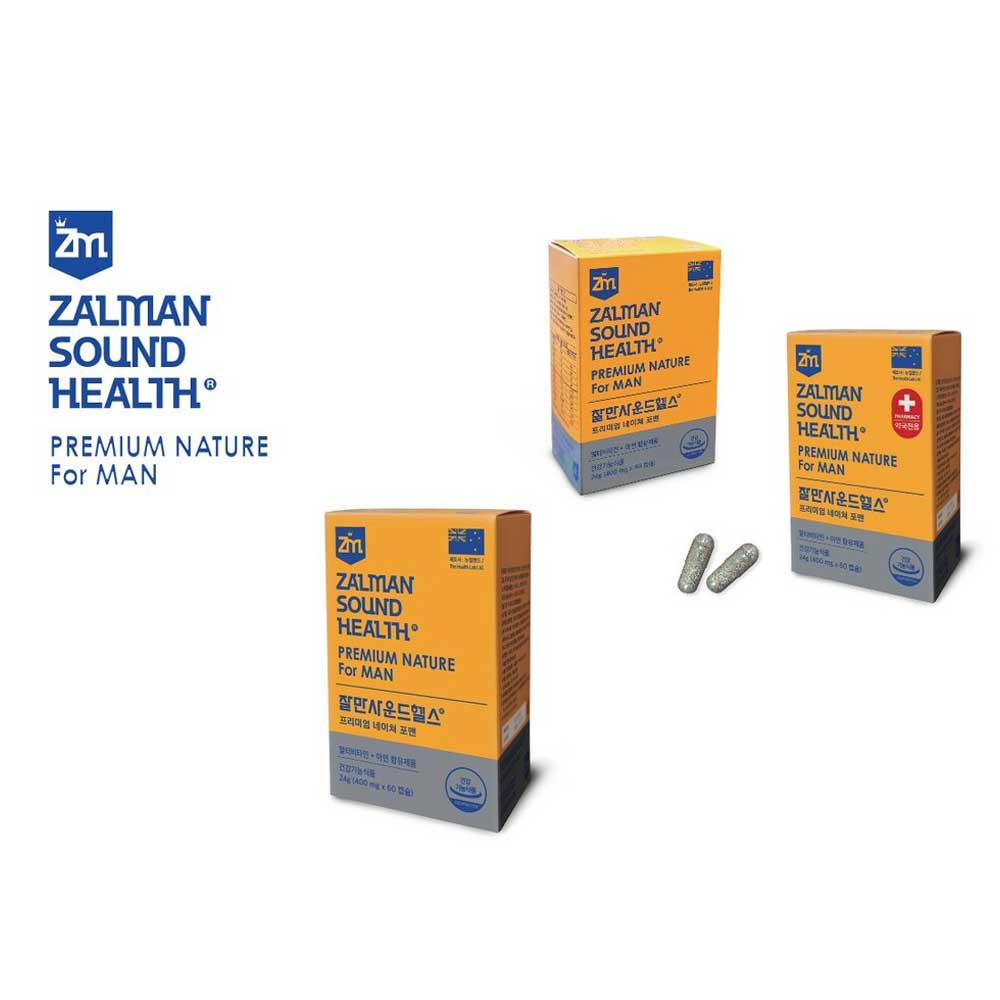 잘만사운드헬스 프리미엄 네이쳐 포맨 24g (400mg x 60 캡슐)
