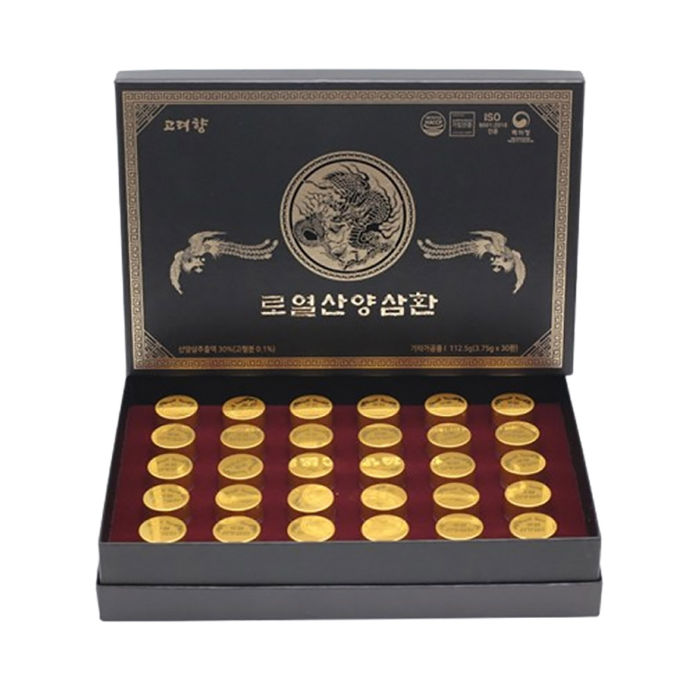 고려향 로열산양삼환 3.7g x 30환 (쇼핑백 동봉)