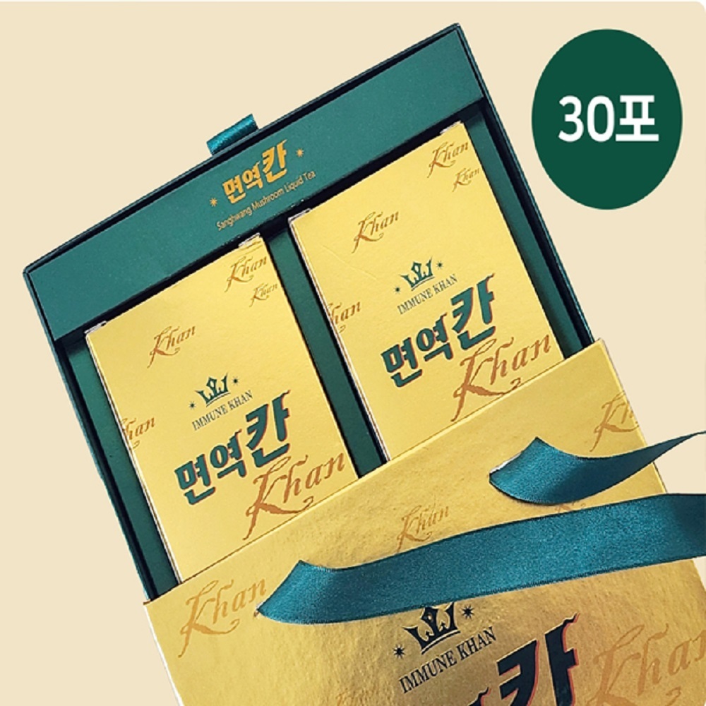 면역력의 왕 고순도 상황버섯 추출물 함유 면역칸 30포