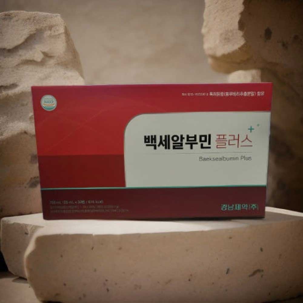 경남제약 백세알부민 플러스, 750ml/(25mlx30병) 1박스
