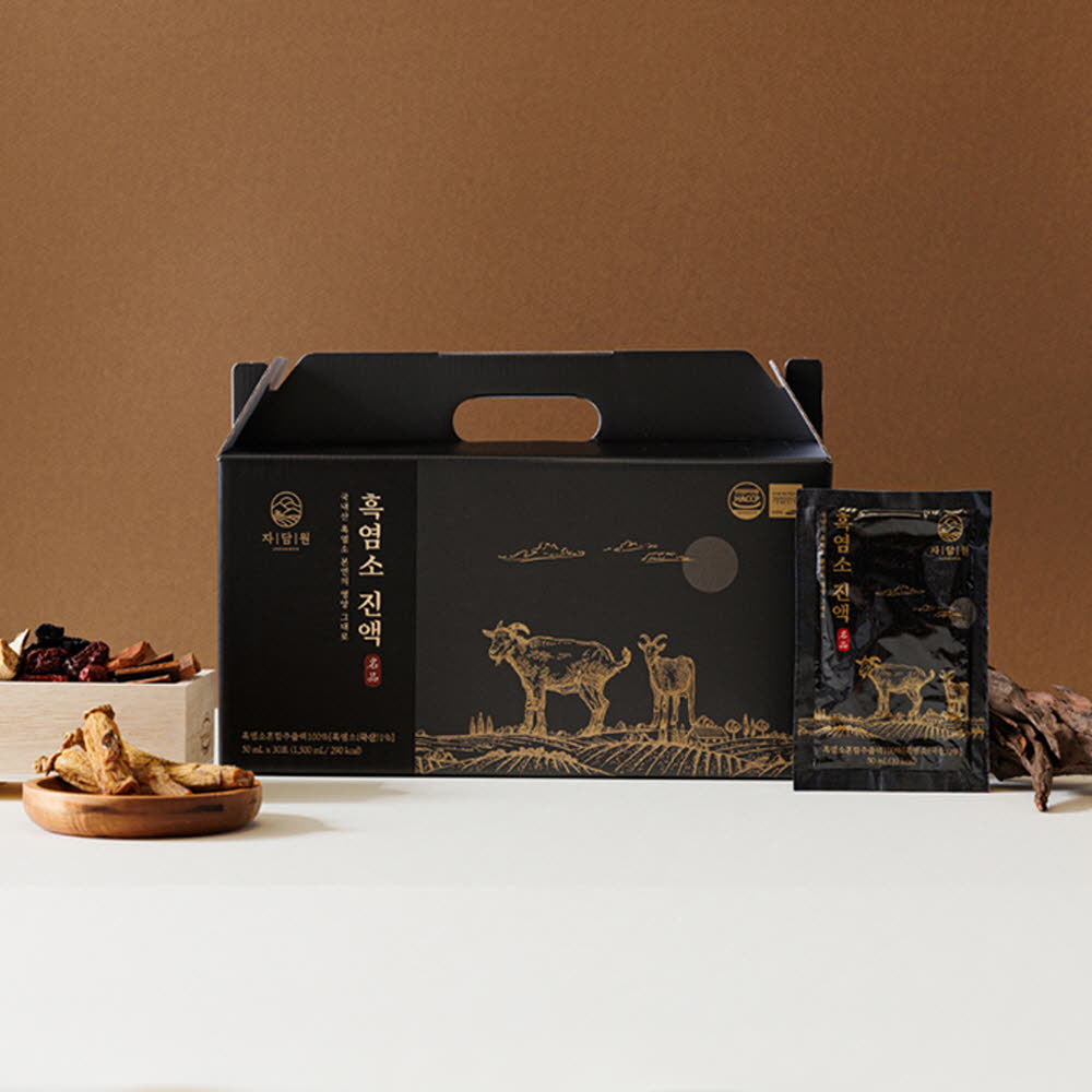 자담원 흑염소진액 50ml x 30포(손잡이)