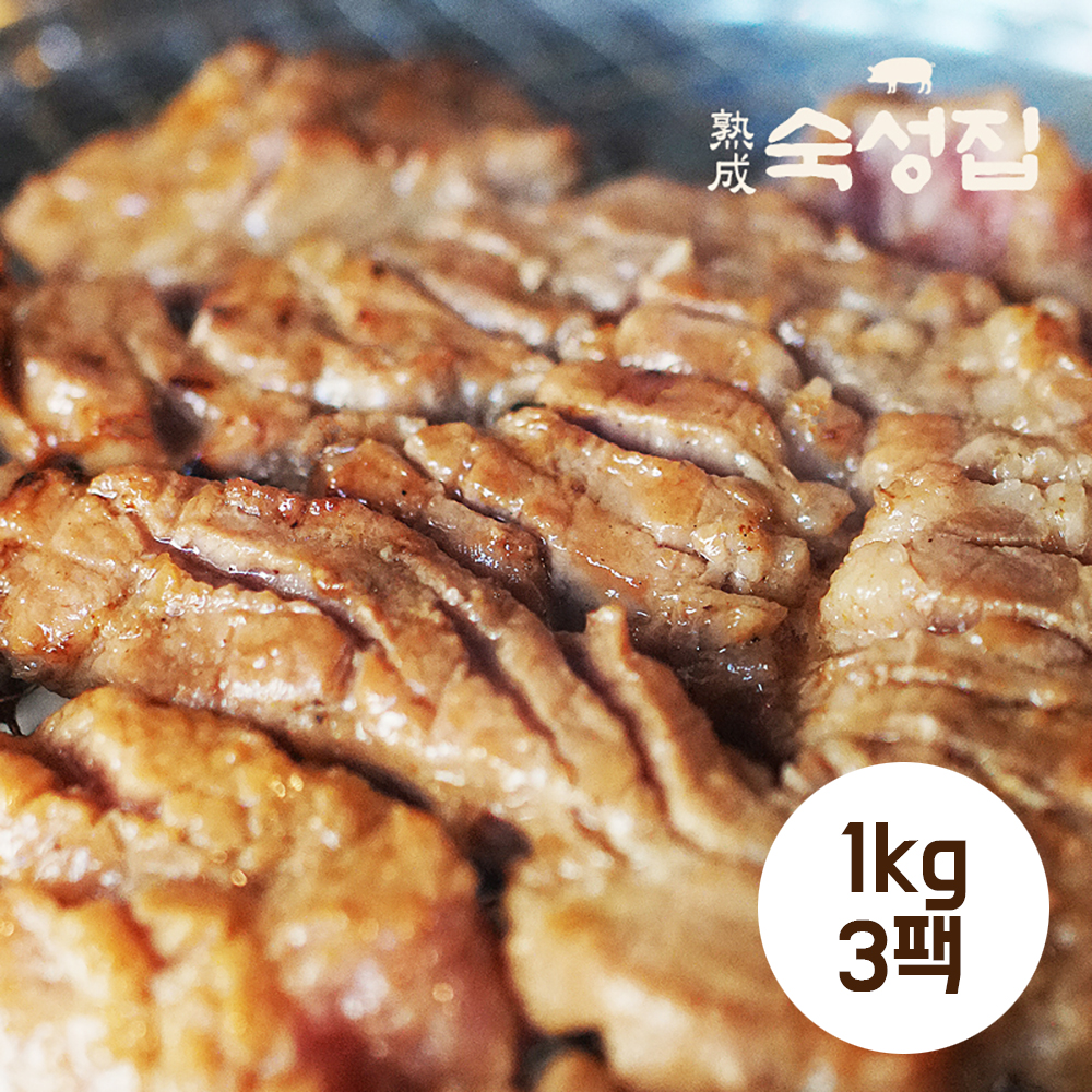 전설의 맛 마포집 숙성 왕 돼지구이 3kg (500g*6팩)